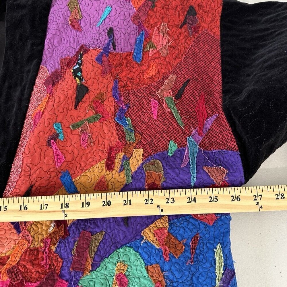 Dopamine Jacket Kimono Patchwork Colorful Size XL‎ - image 10
